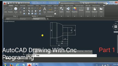 creating cnc part in autocad|AutoCAD cnc code.